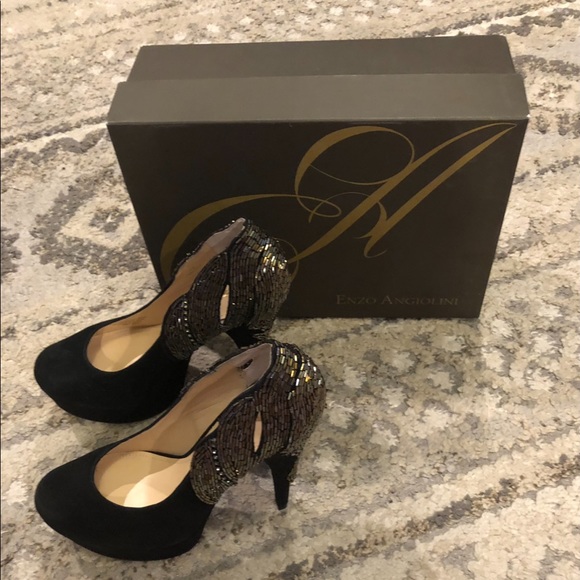 ENZO ANGIOLINI WOMEN'S BALADEVA PLATFORM PUMP HEELS size 7.5 - Picture 11 of 16